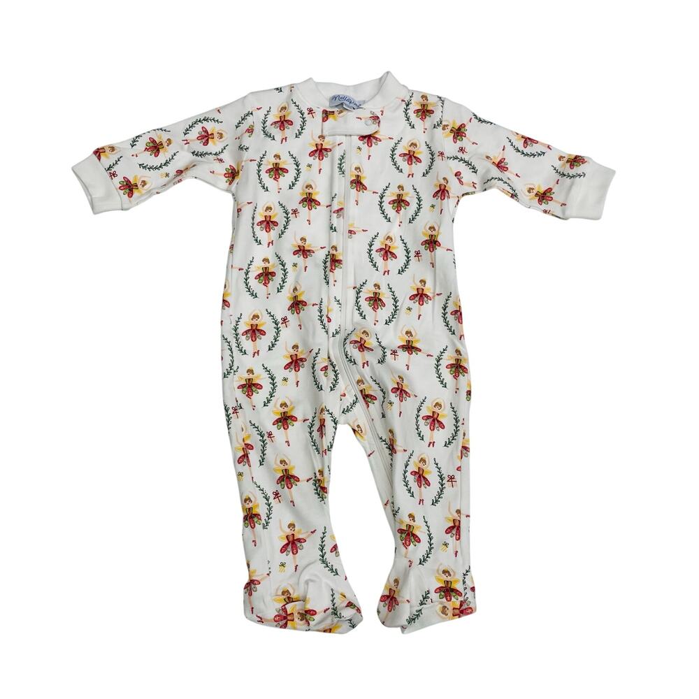 NWT Nellapima 0-3M Christmas Fairy Footie